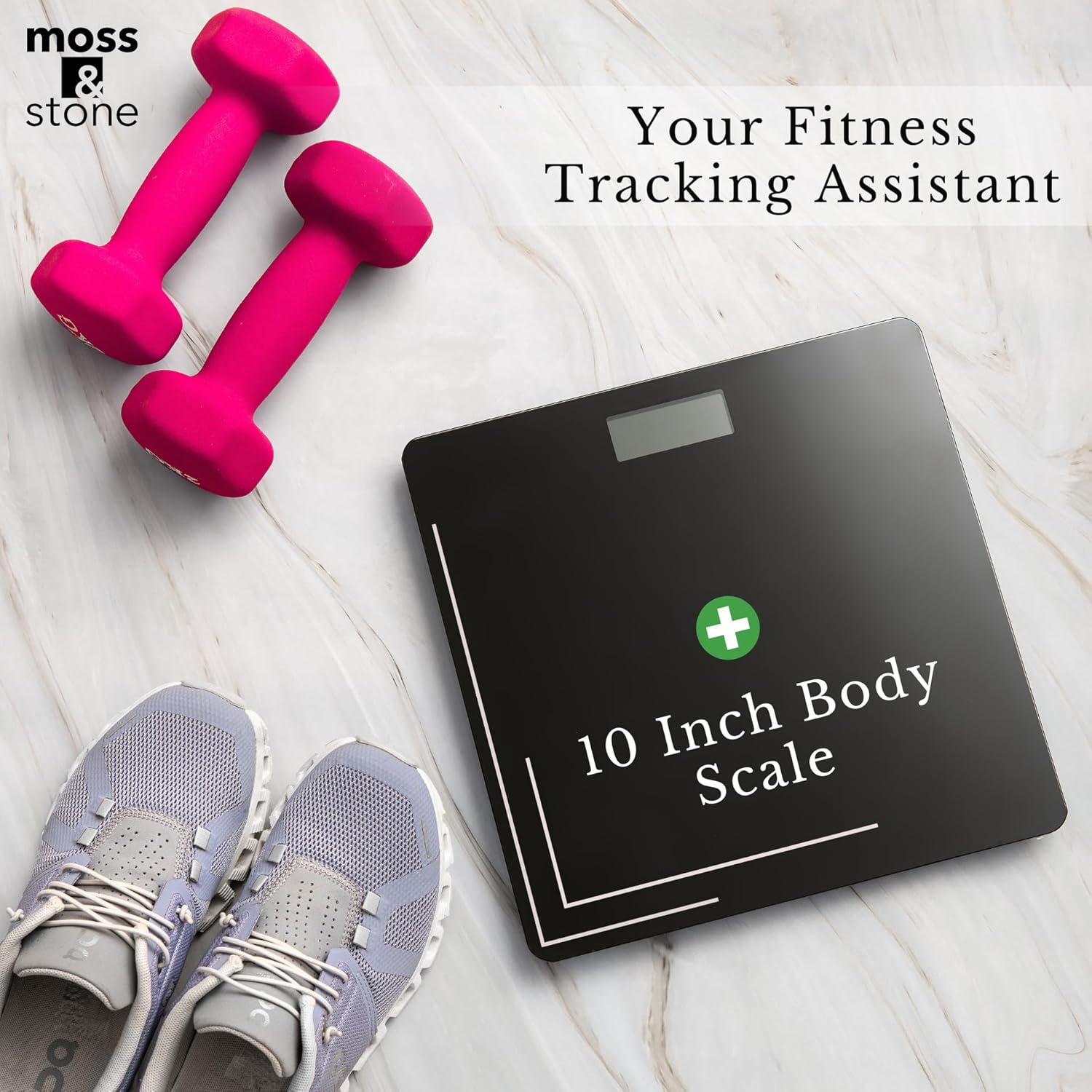 Moss Stone Digital Body Weight Scale 400lb