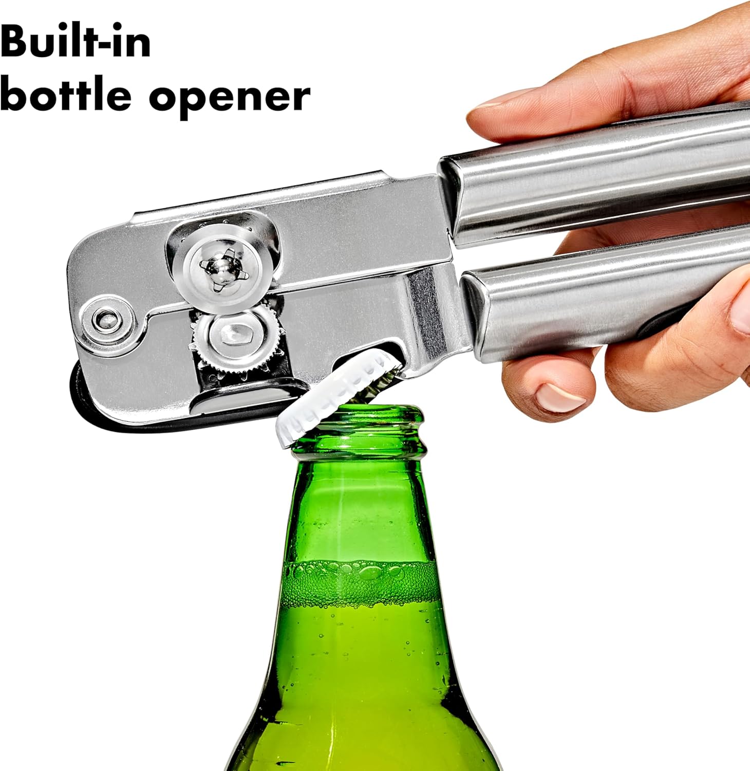 OXO Steel Can Opener with Bottle Opener 1