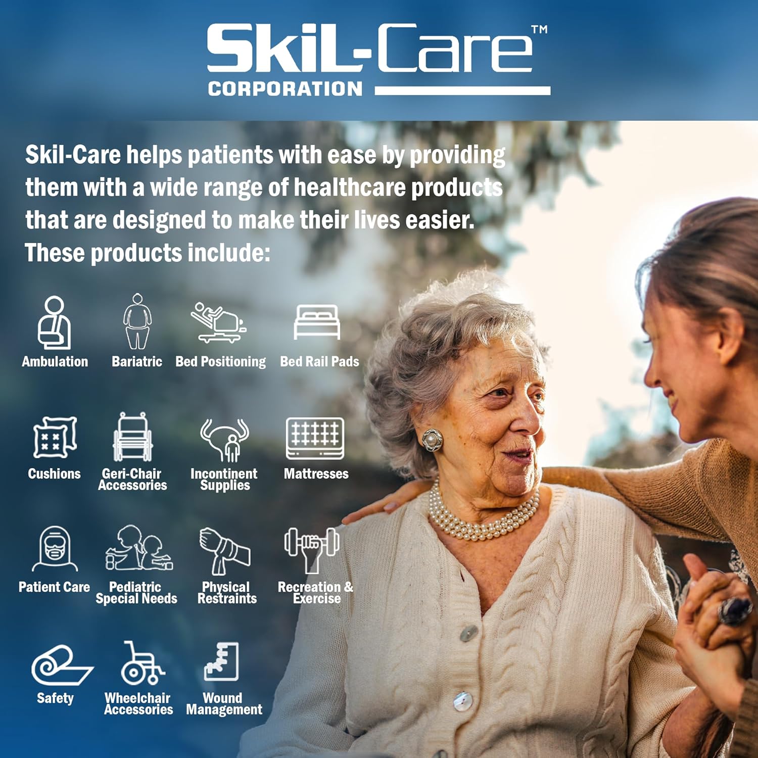 Skil-Care In-Bed Positioning System with 34 Wedges and TLC Pad 1
