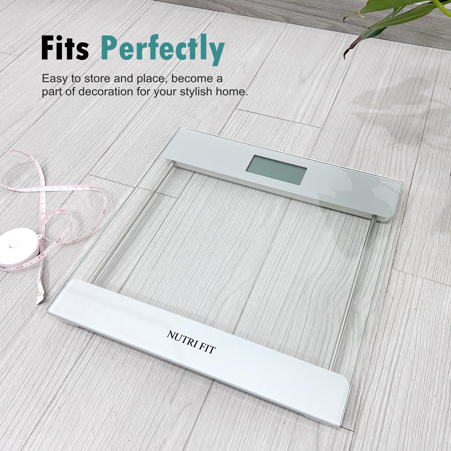 NUTRI FIT Digital Body Scale for Weight Loss