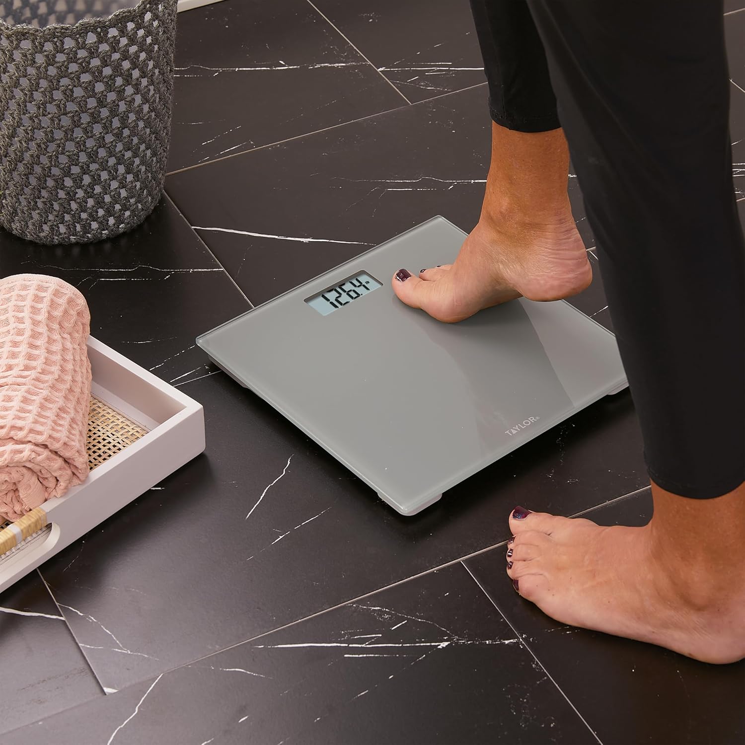 Taylor Digital Scale 350 LB Gray