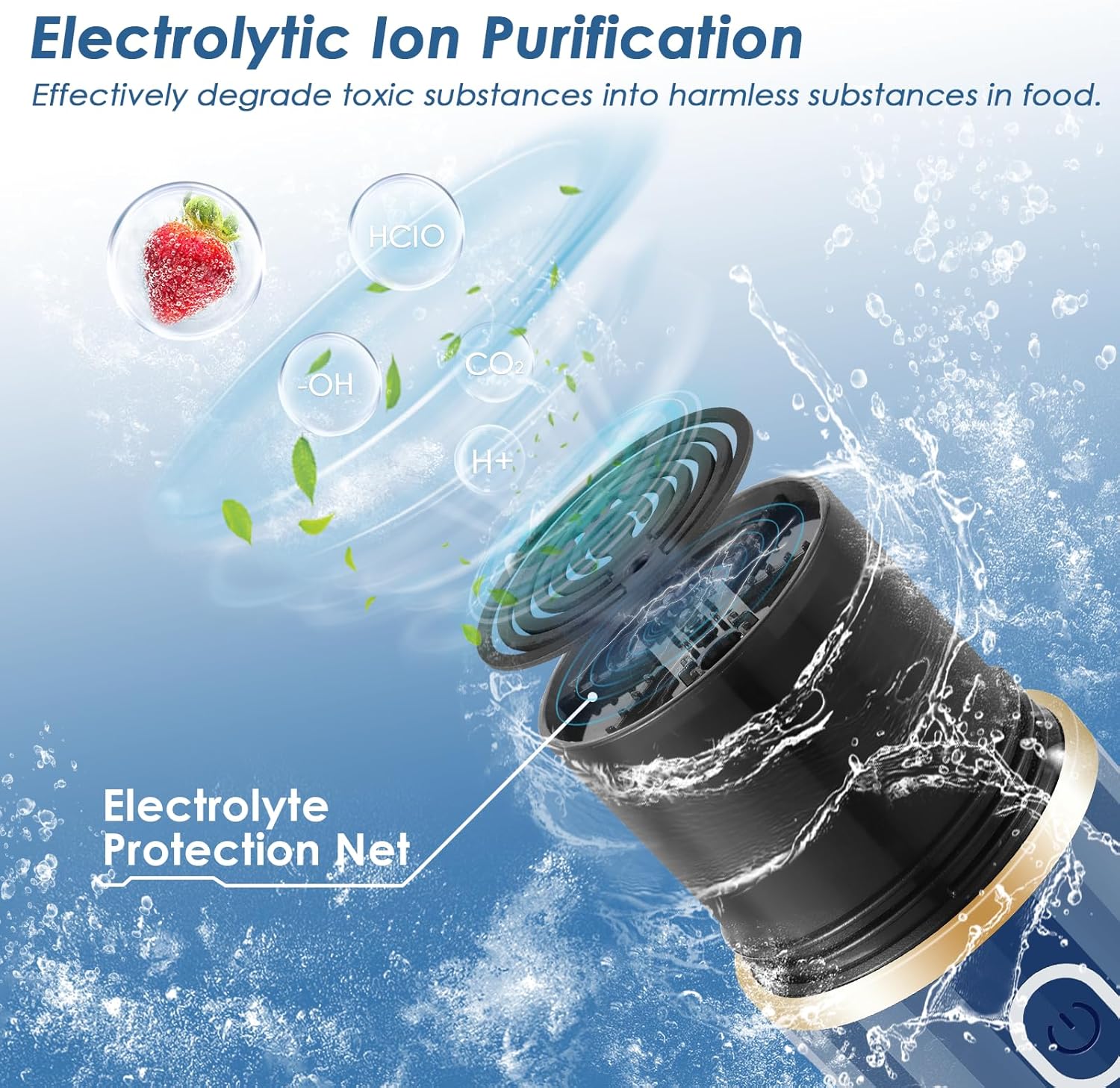 Cudinham Fruit and Vegetable Purifier with OH-ion Technology