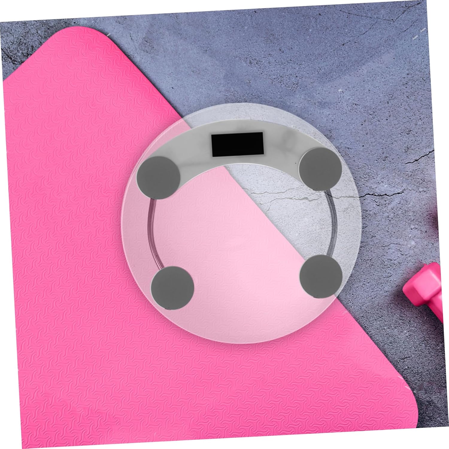 Healeved Digital Bathroom Scale 3kg-180kg Tempered Glass