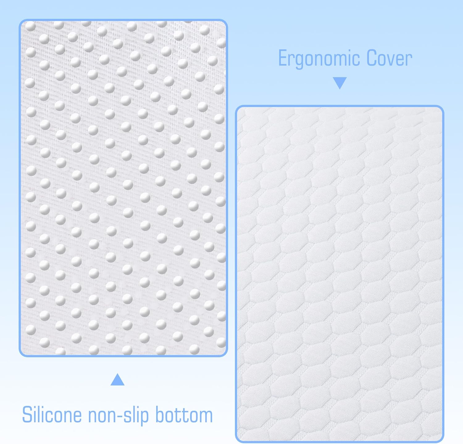 Flyxunfri Bed Wedge Pillow for Pregnancy and Post Surgery Support
