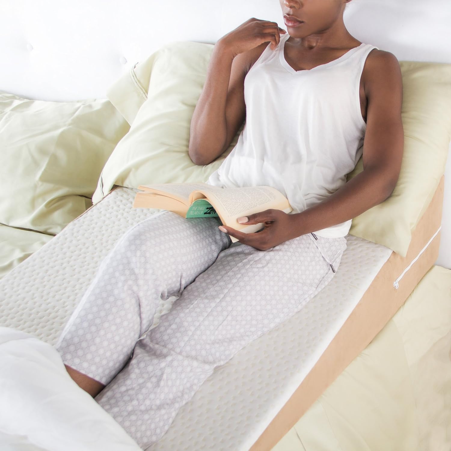Avana Extra Large Bed Wedge Memory Foam Pillow