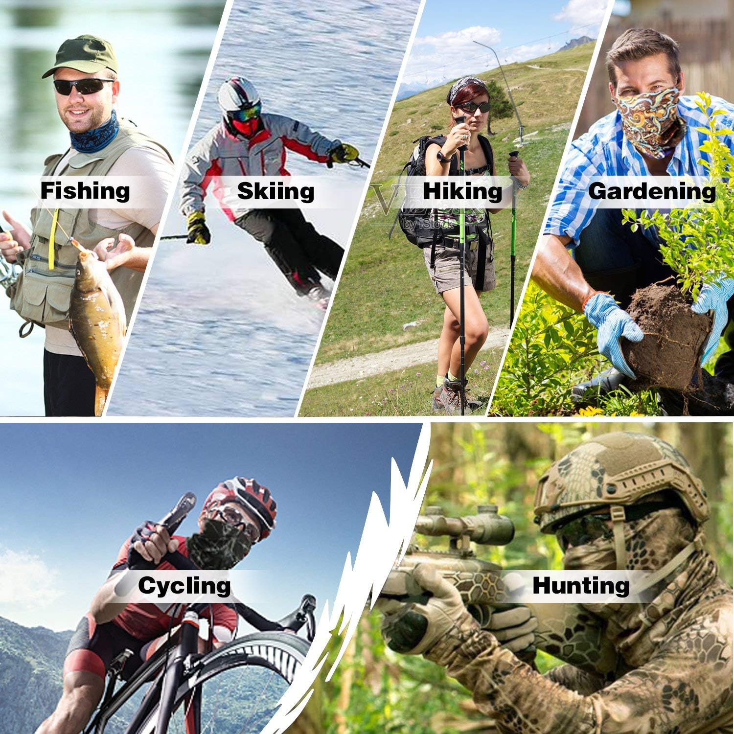 TERNNK UV Protection Face Mask with Multi-Use Design
