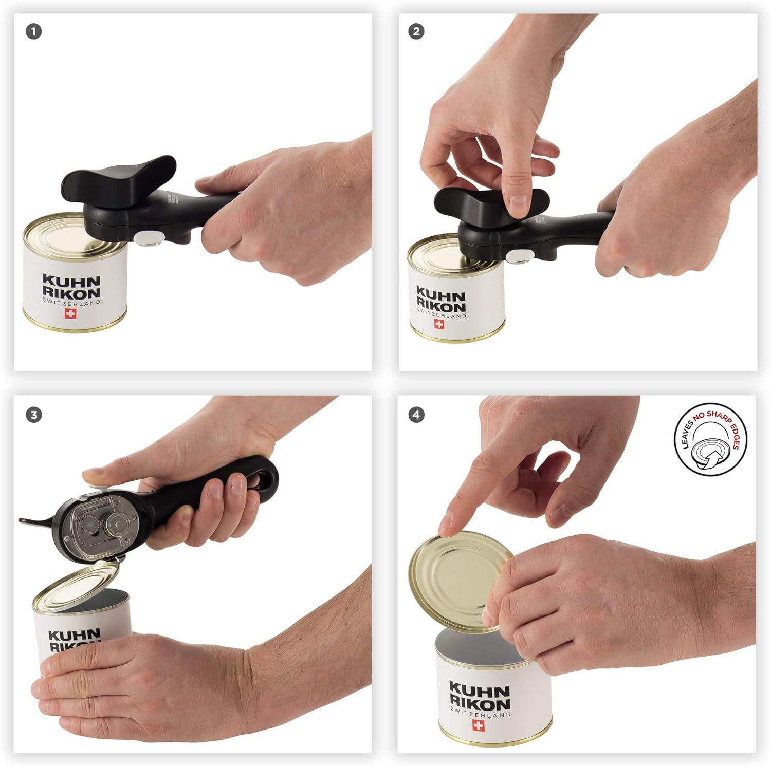 Kuhn Rikon Safety LidLifter Can Opener Red