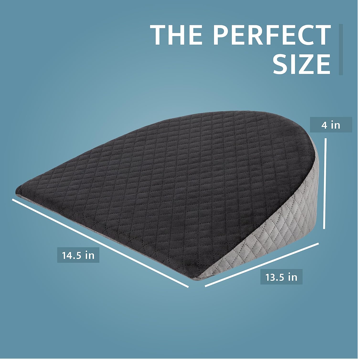 Klbs Wedge Pregnancy Pillow Memory Foam for Belly Leg Support
