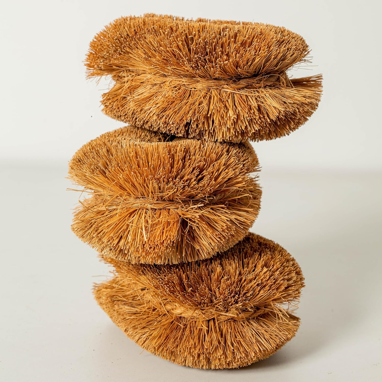 Growbycoco Pack of 6 Tawashi Coconut Coir Cleaning Brushes 1